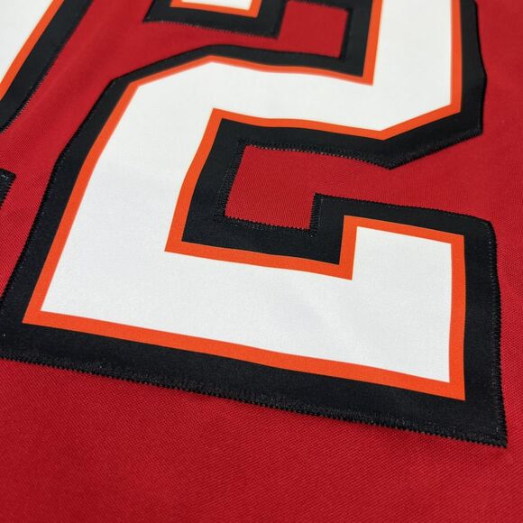 NEW XXL Tom Brady Tampa Bay Buccaneers Nike #12 Retired Player Jersey Red SEWN - Picture 7 of 16
